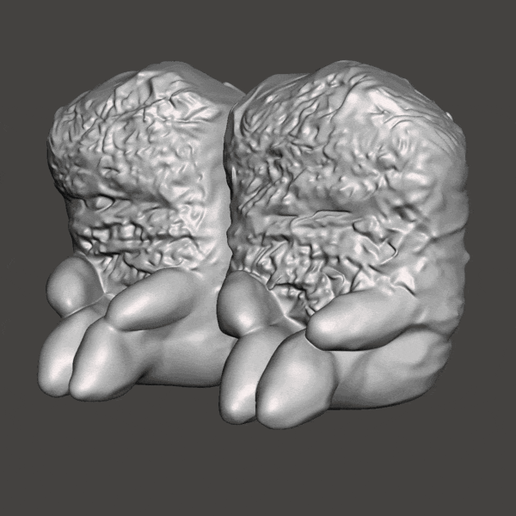 MACHIBOUKE CHICKEN NUGGETS - WAITING FAST FOOD FIGURE MACHIBOKE 3D MODEL - PERSONAL USE