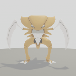 Kabutops.gif Archivo STL Pokémon - Kabutops・Plan imprimible en 3D para descargar