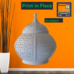 Präsentation5.gif Download STL file Oriental Light Lantern • 3D print template, Gouza-Tech