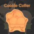 Cookie Cutter SHIN-CHAN BUTT DANCE COOKIE CUTTER / SHIN-CHAN
