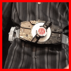 ezgif.com-gif-maker-7.gif Free STL file Lootbox Raise Buckle [Kamen Rider Geats] - A Desire Driver Hacking Tool・Object to download and to 3D print