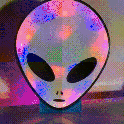 bloggif_6152629a9c98a.gif STL-Datei UFO-Zeichen herunterladen • Objekt für den 3D-Druck, LizardArtandCraft