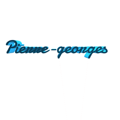 Pierre-georges.gif STL file Pierre-georges・3D printer design to download