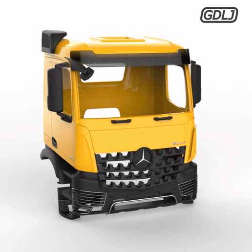 🚗 Mercedes Benz Arocs 3245 Cabin・ STL File for ・Cults