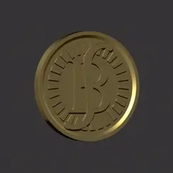 b.gif STL file Belly Coin - One Piece・Template to download and 3D print