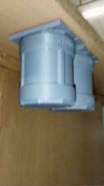 triple thred easy lock hanging round containers - easiest threads to print - concept