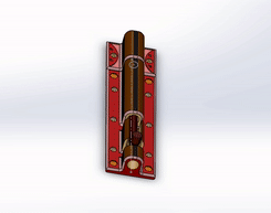 DOOR-LOCK-GIF.gif Free STL file DOOR LOCK・3D printer design to download, Engrmaaz