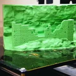 anime_autoire_300.gif STL file The castle of the English・Design to download and 3D print