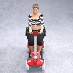 obs.gif MOBILITY SCOOTER Woman