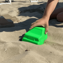 Mold-gif-1.gif Télécharger fichier STL Moule en sable pour voiture (Panda 4x4) • Plan pour imprimante 3D, IL3D