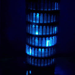 Hats Ma. TTT na re STL-Datei Lampe "Turm von Pisa・3D-druckbare Vorlage zum herunterladen, Creathings3D