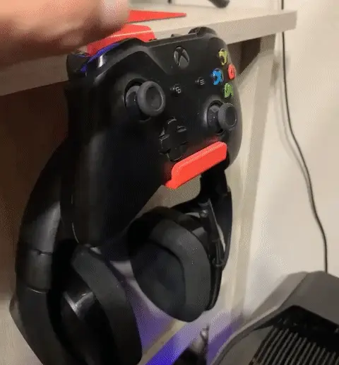 Xbox / PS4 Controller and Headset Desk Rest Holder