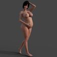 01.gif Fichier 3D Julia enceinte pose nue pour des photos - STL 3D Printer・Design imprimable en 3D à télécharger