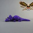 ezgif.com-video-to-gif-2.gif Articulated Print-In-Place Cute Triceratops Dinosaur