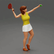 ezgif.com-gif-maker-7.gif Woman playing tennis giving service throwing ball