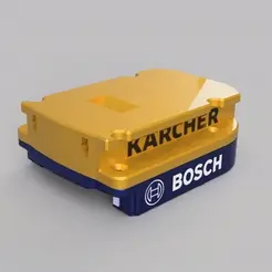 GIF_ROTATION.gif Battery Adapter Bosch 18V To Karcher