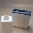 dosificador-01.gif soap dispenser and organizer set for wash basin