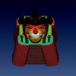 samurai-keycap-00_00_00-00_00_30.gif Fichier STL Capuchon de touche Samouraï・Modèle pour impression 3D à télécharger
