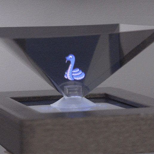 Hologram PyPortal - 3D model önizlemesi