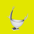 yellow.gif angry bird egg cup (YELLOW)