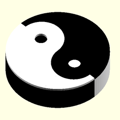 Go_and_back.gif Download free STL file Box Yin Yang (#FLASHFORGECULTS) • 3D printing template, HB52