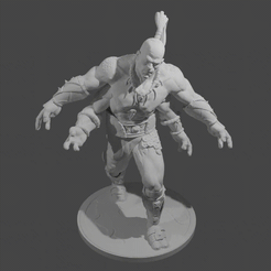 0001-0060.gif Free 3D file Goro Mortal Kombat・3D print model to download, daneyther