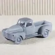 gif-02a.gif Chevy truck 1951 H0, other scales, diorama 3D
