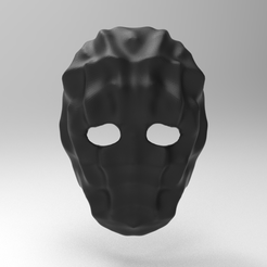 untitledyi.1108.gif STL file mask mask voronoi cosplay・Model to download and 3D print, nikosanchez8898