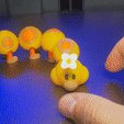 wiggler-gif.gif Wiggler Caterpillar from Super Mario Print in Place