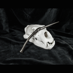 BELLATRIX.gif 3D file Bellatrix Lestrange’s Wand・3D printer design to download, 3D-mon