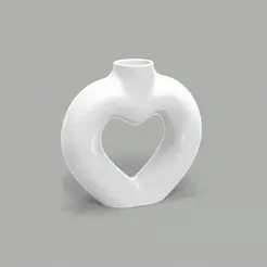 ValentinesHeartcomp.gif Heart Shape Vase
