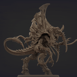 m11_360-.927-min.gif 3D file A BIG SPACE COCKROACH THAT PRETENDS TO BE A KAIJU・3D printing model to download