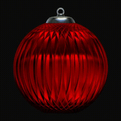 ZBrush-Movie-esfera_58.gif STL file Christmas sphere・Design to download and 3D print, Kangreba
