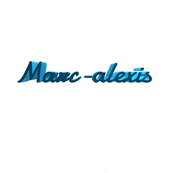 Marc-alexis.gif Archivo STL Marc-alexis・Diseño para descargar y imprimir en 3D