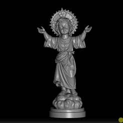 divino niño.gif Archivo 3D Jesus Christ , Divino niño, Dios.・Modelo de impresora 3D para descargar