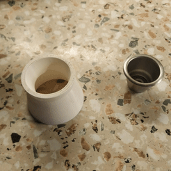 nespresso_sleeve.gif Free STL file Nespresso reusable capsule filling sleeve・Model to download and 3D print, humanextruder