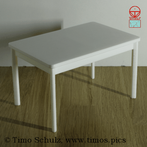 Oldendorf" table (true to scale)