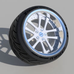 default.gif Fichier STL WEDZ Kranze LXZ Jantes de 18 pouces pour roues de modèles réduits et Diecast・Objet imprimable en 3D à télécharger, Dirty_customs