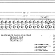 PP85-floor.gif PRR CONGO Train PP85 Voiture à compartiments 1952