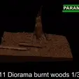 350011-video.gif 1/35 scale burned forest diorama