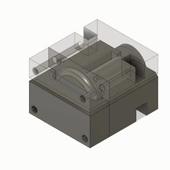 output.gif Archivo 3MF Pressing mold - Drift Button - Toyota・Modelo para descargar y imprimir en 3D