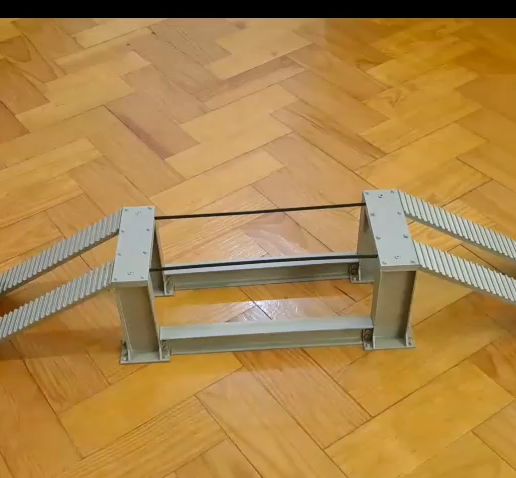 metal-bridge.mp4 1/18 & 1/24 RC CRAWLER OBSTACLE - METAL BRIDGE (99% 3D printed)