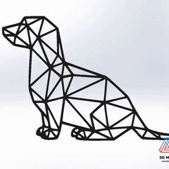P1.gif Free STL file GEOMETRIC DOG・Design to download and 3D print, 3D_MAX