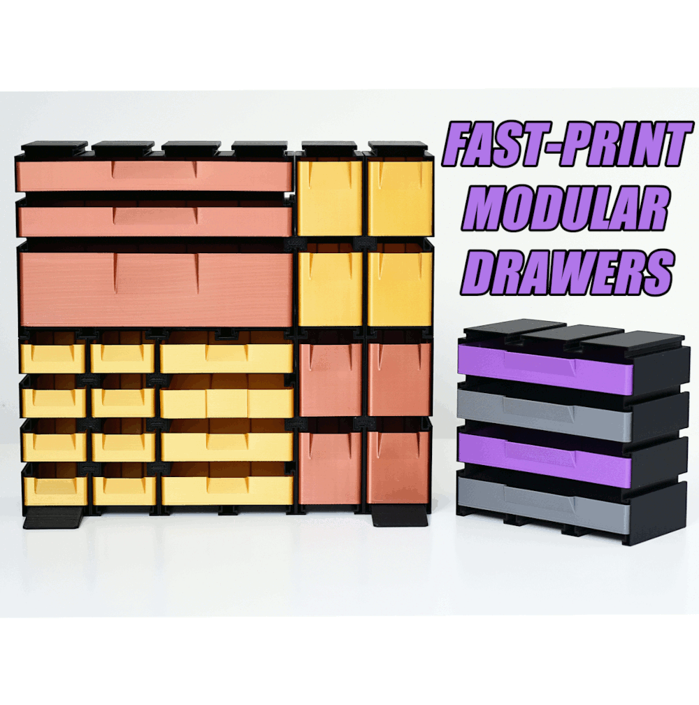 Thumbnail_GIF5.gif STL file Fast-print modular storage drawer system・3D printer model to download, LR3DUK