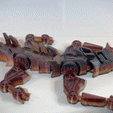 C3CFCDB4-07FB-4A98-AC45-02DD2F85F6F6.gif 3D file Articulated Steampunk Mechanical Dragon・Template to download and 3D print