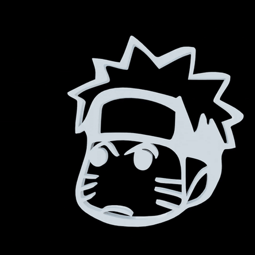 Naruto V2 Silhouette 3D model