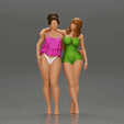 ezgif.com-gif-maker-12.gif Two girl in bikini hugging on the beach