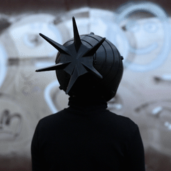 reze-gif-bombgirl-cults-cover.gif 3D file Bomb Girl Reze helmet - Chainsaw Man・3D print design to download