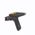 720x720_GIF.gif Discovery Phaser - Star Trek - Printable 3d model - STL + CAD bundle - Personal Use