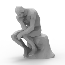 Thinker11.gif STL file Thinker_Print_5・3D printing model to download, Phil-creation